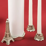 Paris / Eiffel tower themed Unity candle set from Fashioncraft&reg;