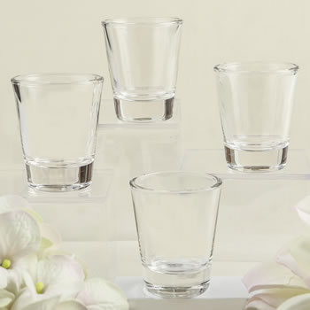 Perfectly plain collection shot glass from Fashioncraft&reg;