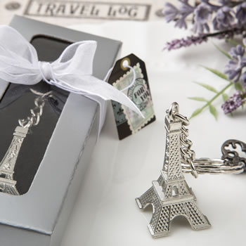 Eiffel tower metal key chains from Fashioncraft&reg;