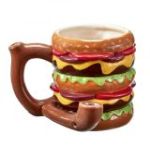 Cheeseburger pipe mug from gifts by Fashioncraft&reg;