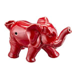elephant novelty  pipe - red color