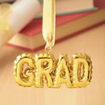 Gold Grad hanging Ornament from gifts by Fashioncraft&reg;